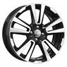 K&K КС874 17x6.5 4x100 DIA 60.1 ET 41 Алмаз черный